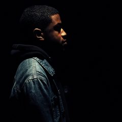 Man in a dark jacket seen from the side
